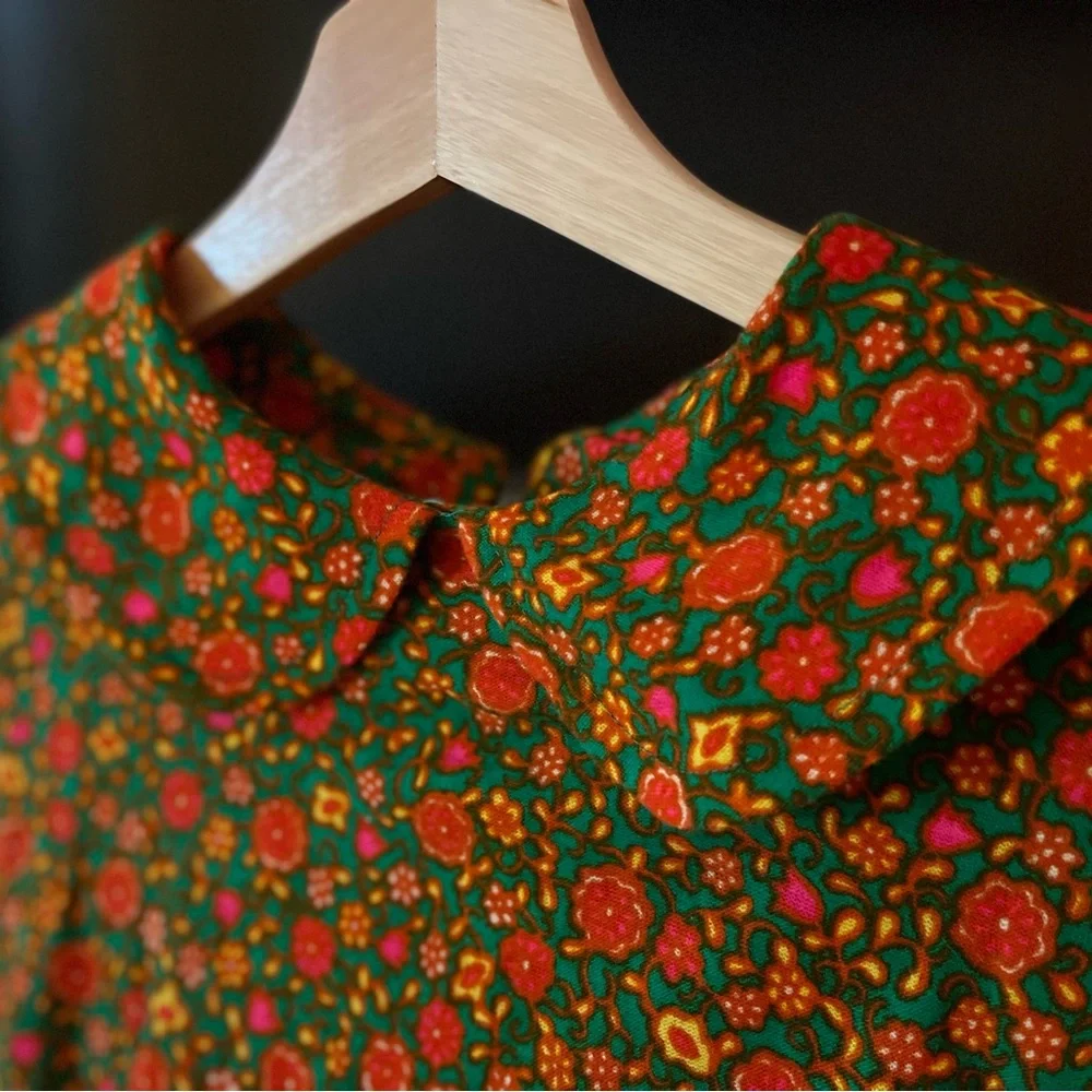 1960’s Pollitt Floral Top - Picture 3 of 6